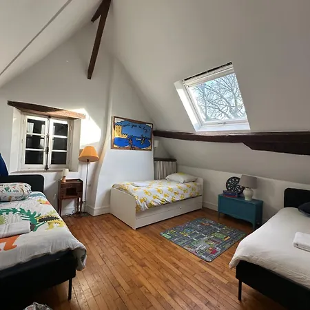 Moulin Bucolique Avec Piscine Interieure Chauffee Дом отдыха *